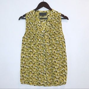 Anthropologie Sunday in Brooklyn Floral Blouse